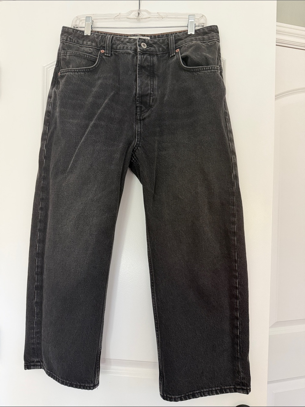 Free People We the Free Deep Trance Boyfriend Jeans - Size: 29 - Color: Black